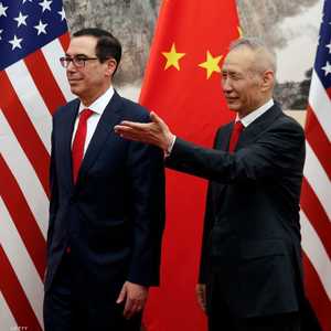 نائب رئيس الوزراء الصيني ووزير الخزانة الأميركي