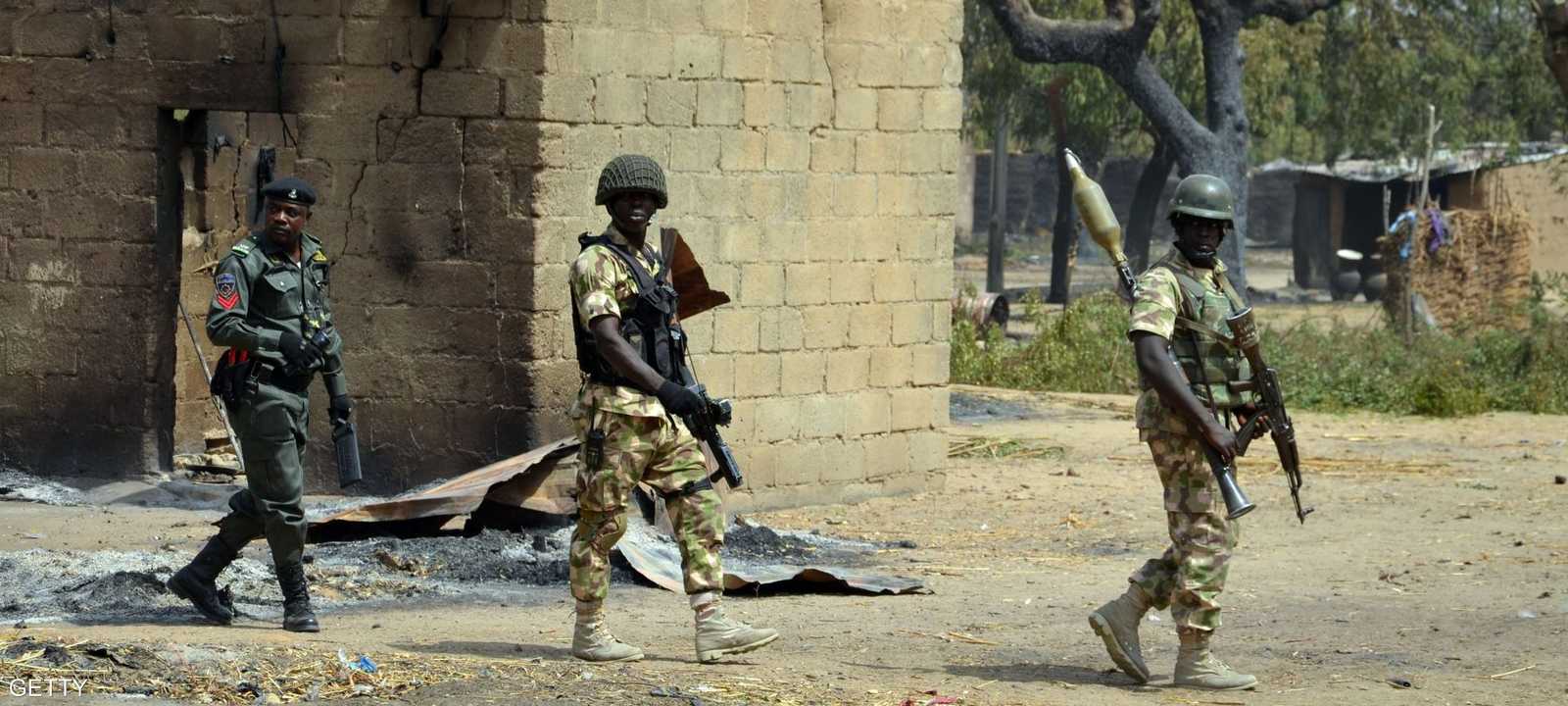 أرشيفية لقوة نيجيرية في ولاية بورونو