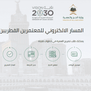 السعودية تخصص رابطا جديدا لاستقبال طلبات المعتمرين القطريين