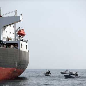 إحدى السفن التي تعرضت للتخريب قبالة السواحل الإماراتية