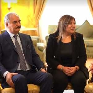 لقاء بين حفتر وكونتي في روما بإيطاليا