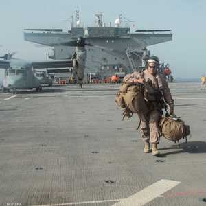 أرسلت أميركا قطعا عسكرية إلى الخليج بسبب تهديدات إيرانية