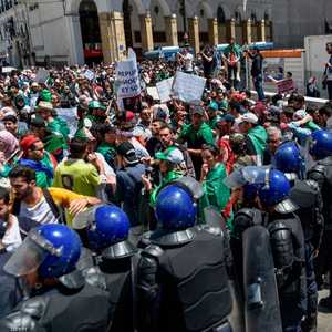 صورة أرشيفية لتظاهرة طلابية في الجزائر