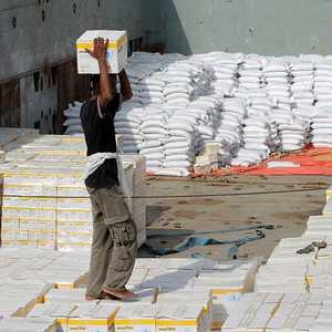 مساعدات غذائية في اليمن