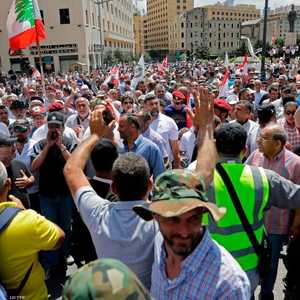 تظاهرات أمام مقر رئاسة الحكومة