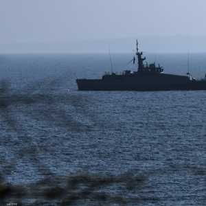 سفينة حربية تركية في منطقة شرق المتوسط