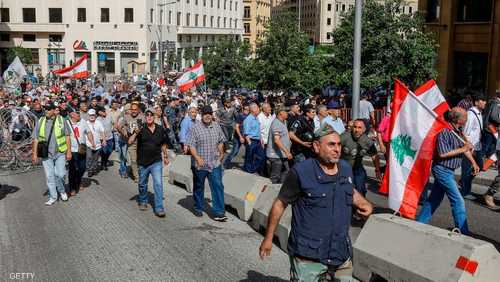 لبنان شهدت حراكا شعبيا ضد موازنة تقشفية