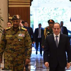 البرهان في القاهرة لإجراء مباحثات مع السيسي