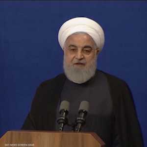 الرئيس الإيراني حسن روحاني