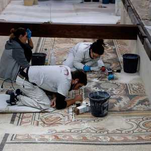 أعمال الترميم في كنيسة القيامة