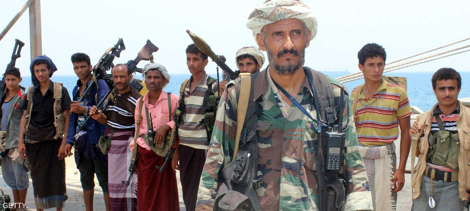 أرشيفية لعناصر من ميليشيا الحوثي المدعومة من إيران