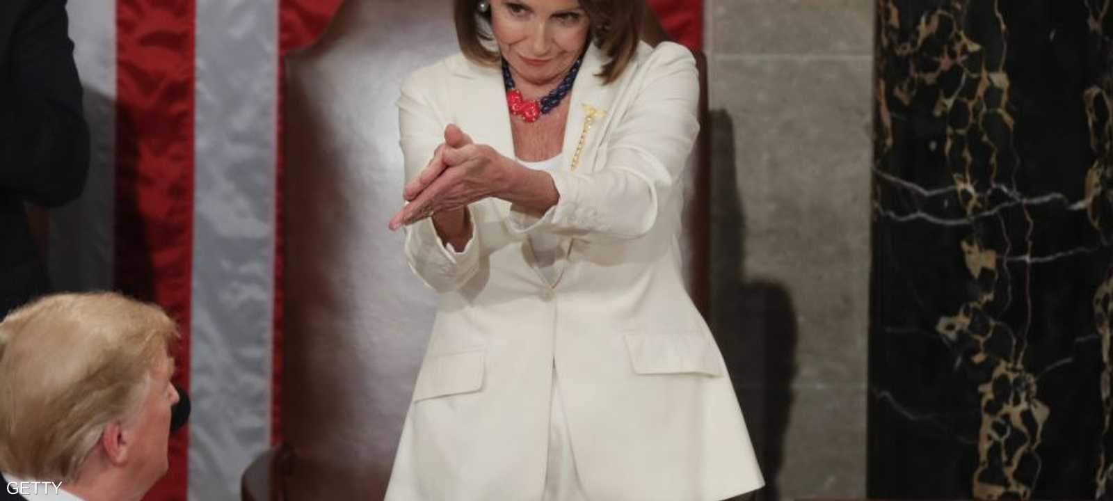 بيلوسي قالت إن ترامب يثير فوضى على الحدود. أرشيف