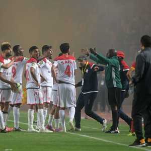 الحكم أطلق صافرته معلنا انتهاء المباراة بفوز الترجي.