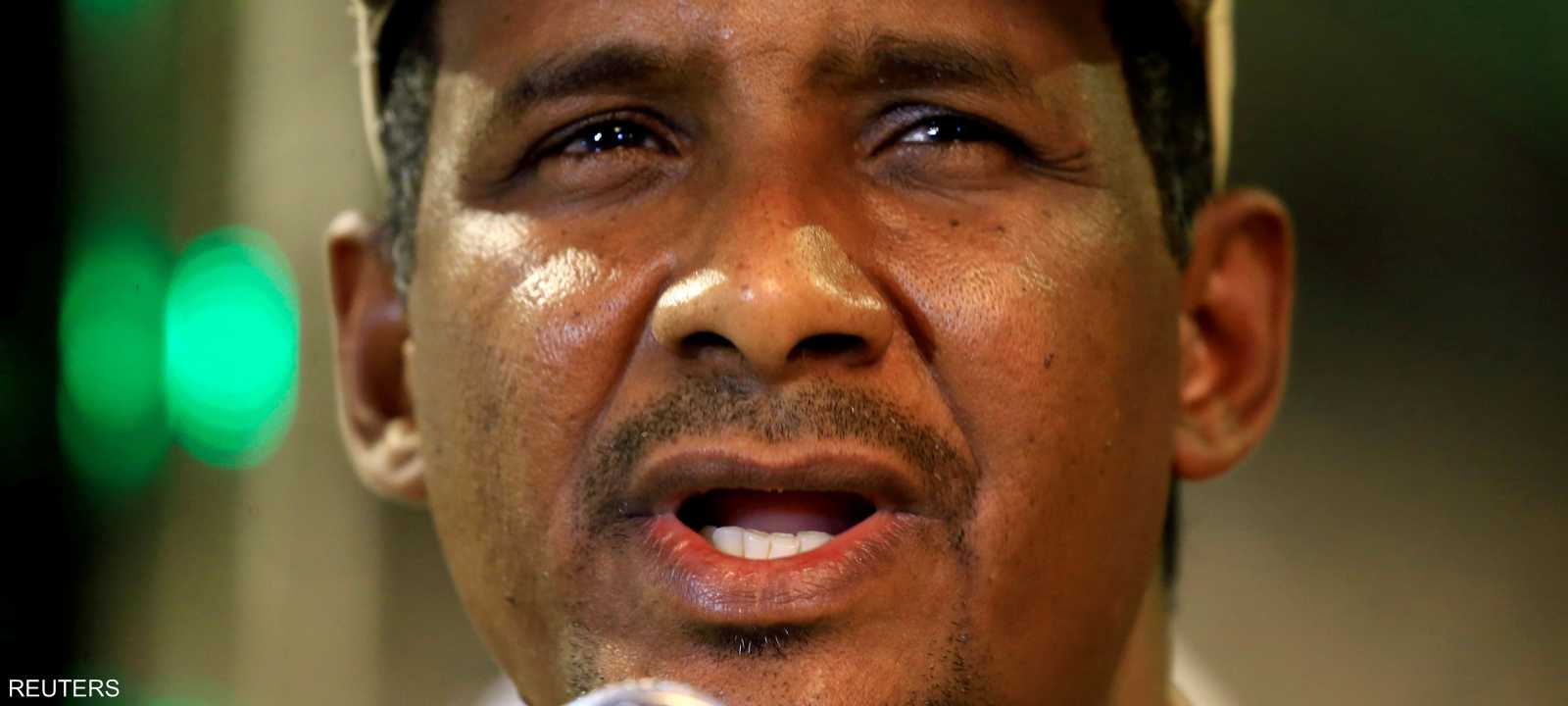 دقلو قال إن الحكومة السودانية يجب أن تتسع لجميع المكونات