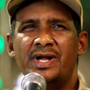 دقلو قال إن الحكومة السودانية يجب أن تتسع لجميع المكونات