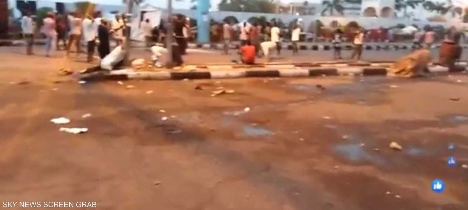 اعتصام في محيط مقر الجيش في السودان