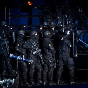 الشرطة المغربية تجري مناورات (أرشيفية)