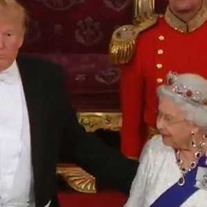 لمس الملكة يعتبر خروجا عن البروتوكول خلال الزيارات الرسمية.