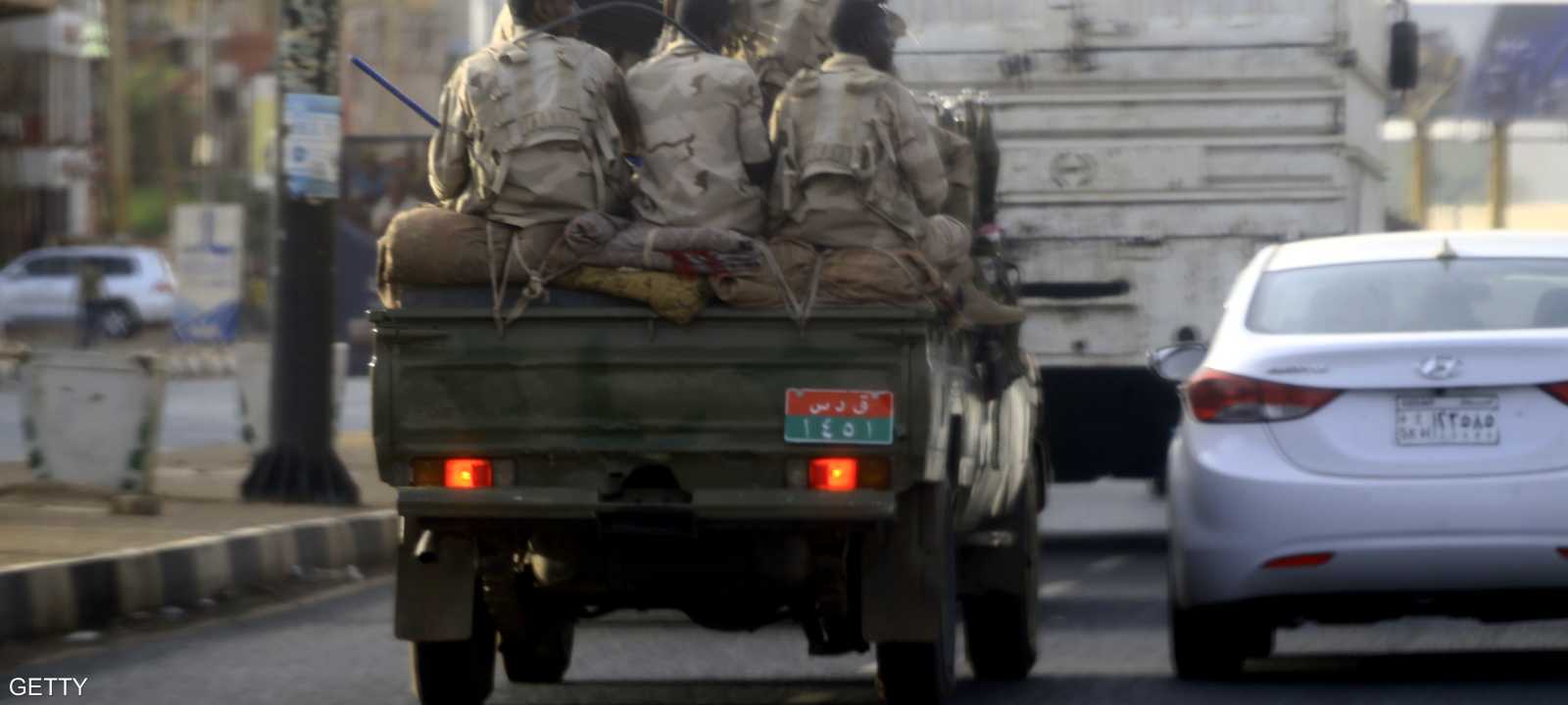 عناصر من قوات الدعم السريع في الخرطوم