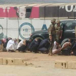 أجهزة الأمن اعتقلت عددا من اللاجئين السوريين