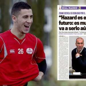 بات هازارد لاعبا في فريق زيدان