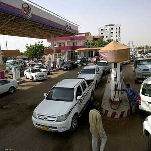 إحدى محطات الوقود في العاصمة السودانية الخرطوم