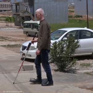 كفيف يبتكر عصا مبرمجة باللغة الكردية