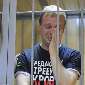 إيفان غولونوف مراسل وسيلة ميدوزا الإعلامية المستقلة.