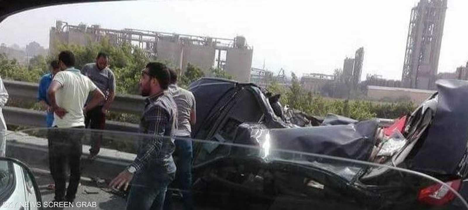 الحادث أسفر عن مصرع 14 شخصا وإصابة 8 آخرين