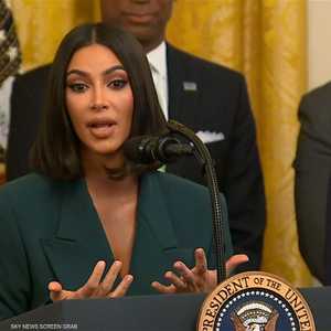 كيم كارداشيان في البيت الأبيض