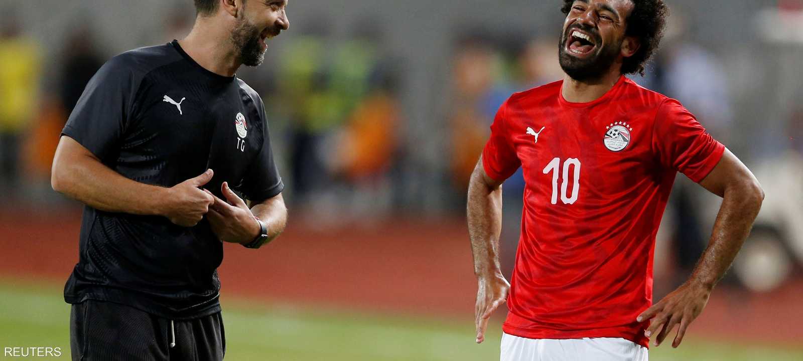 صلاح لم يشارك في مباراة تنزانيا