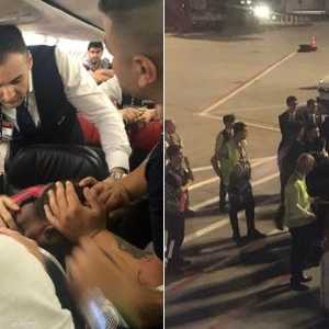 الطائرة عادت إلى إسطنبول