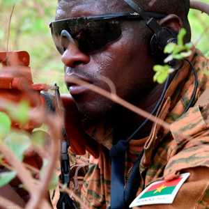 أرشيفية لأحد عناصر الجنود في بوركينا فاسو