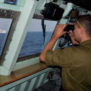 البحرية الإسرائيلية تراقب الحدود البحرية اللبنانية