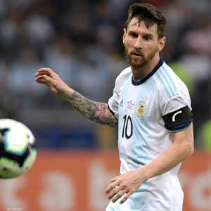 سجل ميسي هدفا للأرجنتين من ركلة جزاء