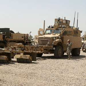 مدربون أميركيون بقاعدة بلد العراقية