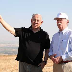 تصريحات نتانياهو جاءوبولتون خلال زيارة ميدانية في غور الأردن