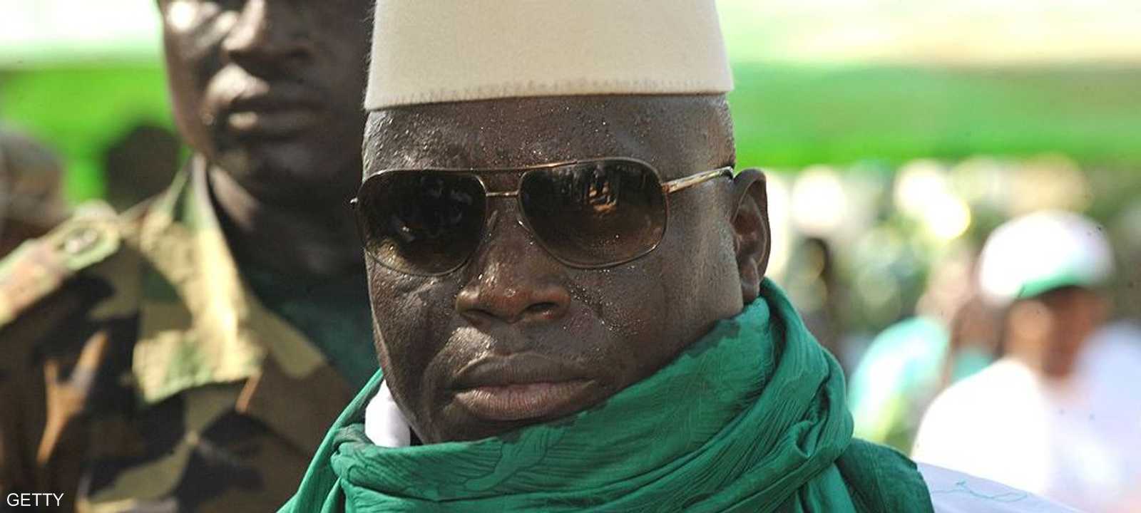 رئيس غامبيا السابق يحيى جامع