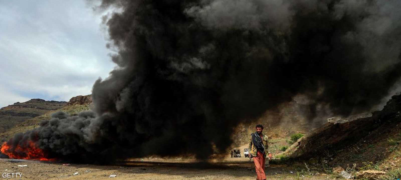 أسلحة مختلفة استخدمت في مواجهات صعدة.