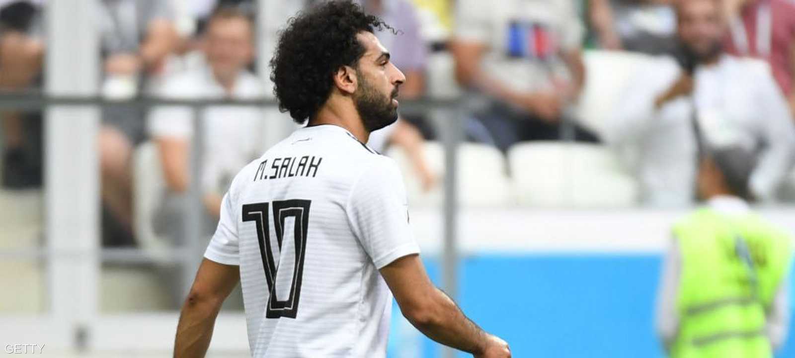 صلاح سجل هدفا في شباك منتخب الكونغو