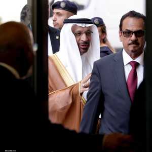وزير النفط السعودي خالد الفالح لدى وصوله إلى اجتماع أوبك
