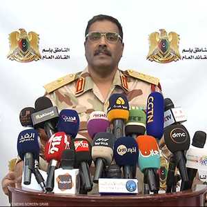 المتحدث باسم الجيش الوطني الليبي اللواء أحمد المسماري