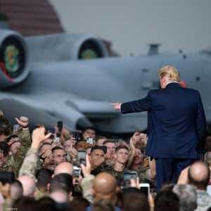 ترامب في زيارة لجنود أميركيين في كوريا الجنوبية