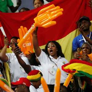 الجماهير الغانية تقف بقوة خلف منتخبها