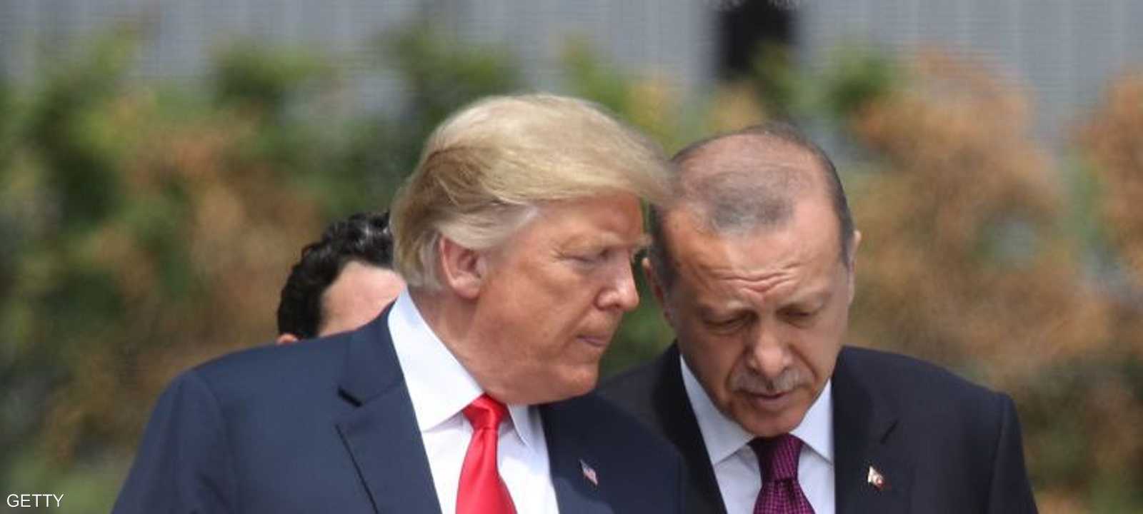 ترامب وأردوغان في لقاء سابق