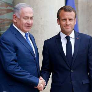 ماكرون ونتنياهو في لقاء سابق