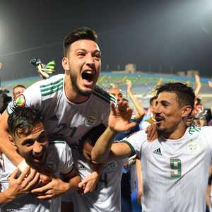 فرحة عارمة للمنتخب الجزائري بعد التأهل