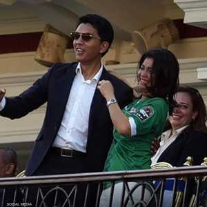 رئيس مدغشقر وزوجته