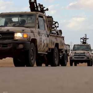 عربات تابعة للجيش الوطني الليبي - أرشيفية