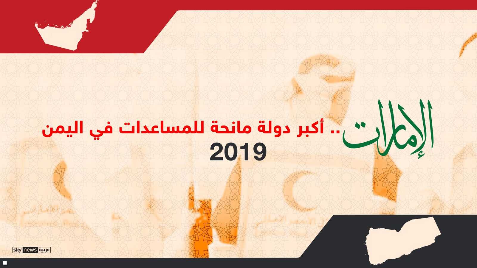 الإمارات.. الأولى عالميا في إغاثة الشعب اليمني